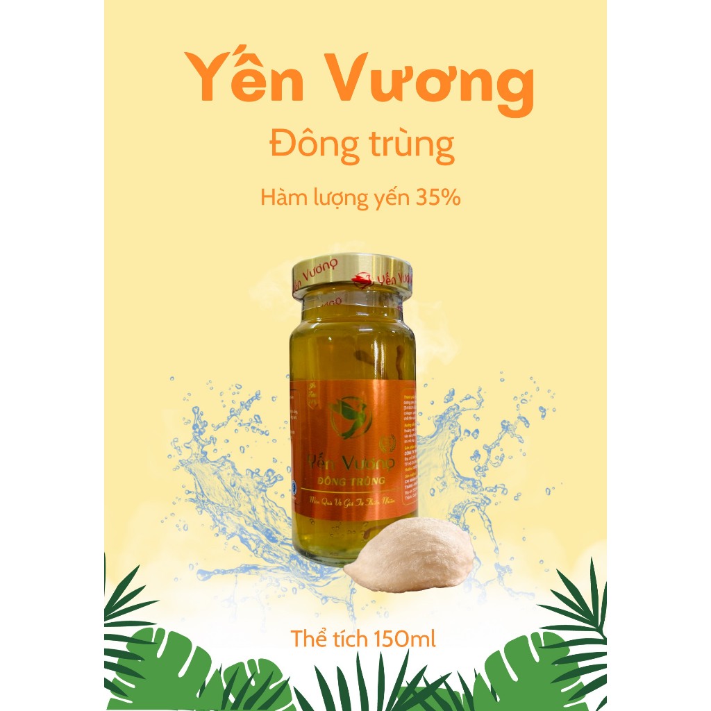 (Combo 5-10 hủ) Yến Vương Đông trùng Mikinest Monnest - Yến Sào Đông Trùng Bổ Dưỡng 70ml 150ml