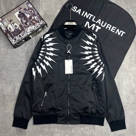 🔥Hot🔥Áo khoác bomber tia sét cực hot-áo bomber tia sét neil barret hàng chính hãng cao cấp