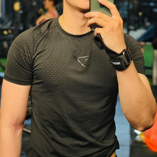 Áo thun nam tập gym,chạy bộ nam gym shark