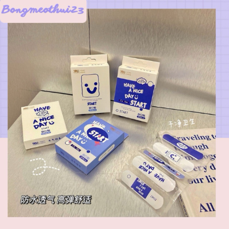 Băng cá nhân Urgo cute, dễ thương gồm 20 miếng nhiều mẫu màu sắc dùng để dán vết thương ngoài da