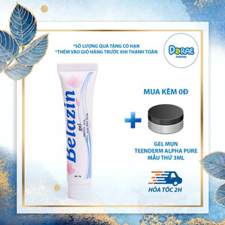 ✅[Giảm mụn cấp tốc ] Gel ngăn ngừa và giảm mụn cấp tốc Belazin_15g