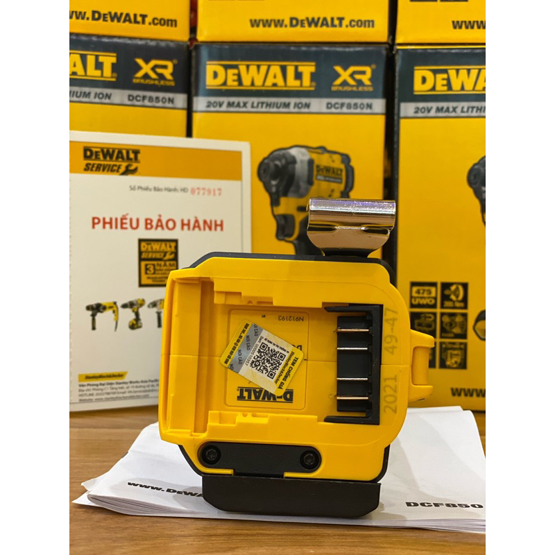 Máy vặn vít Dewalt Dcf850 bản chính hãng bảo hành 3 năm