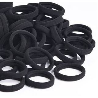 [4 cái] Thun cột tóc đơn giản làm scrunchies phôi đồ cột tóc handmade