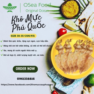 Khô Mực Phú Quốc (30-35 con/kg)