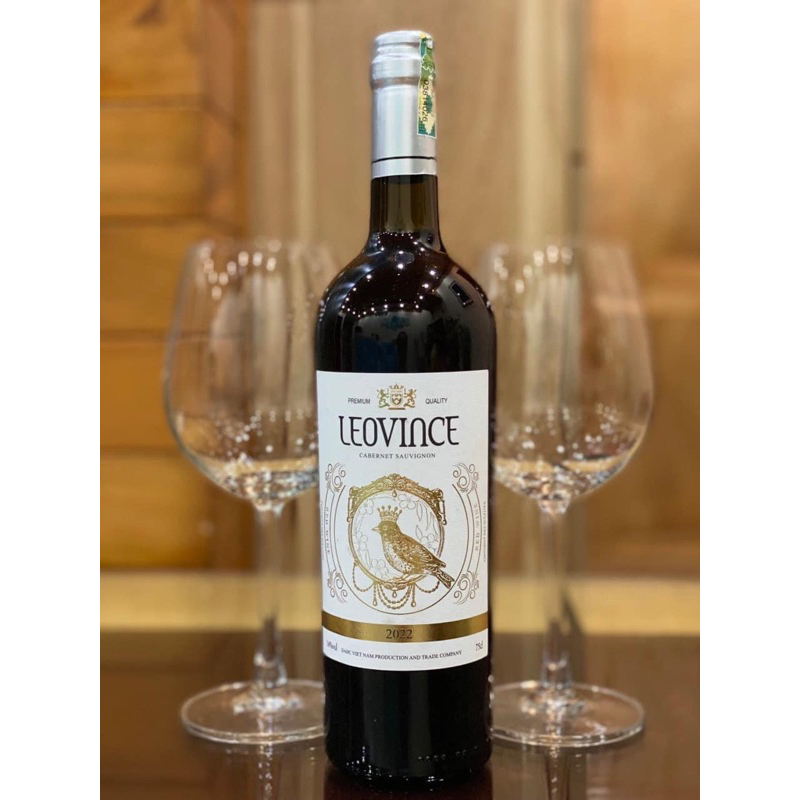 Chai Vang Đà Lạt QUEEN 12.5% 750ml -GÓI QUÀ TẾT ĐẸP