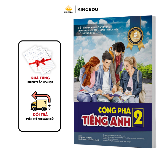 Sách Công Phá Tiếng Anh 2