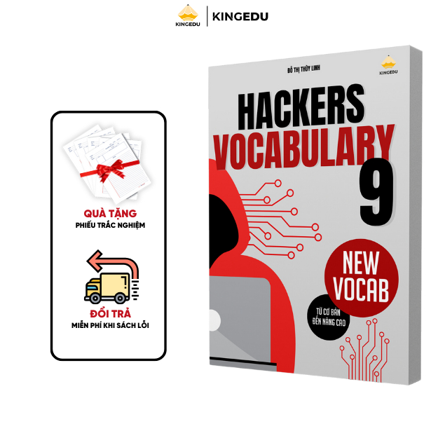Sách - KINGEDU Hackers vocabulary 9