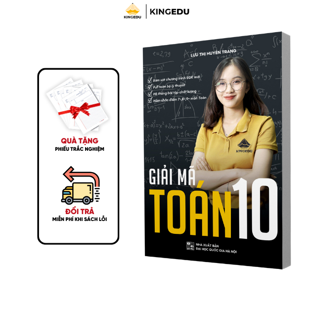 Sách - KINGEDU Giải mã toán 10