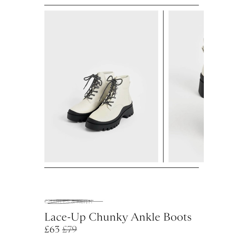 Thanh lý pass giày boots C&K size 35 auth 100%