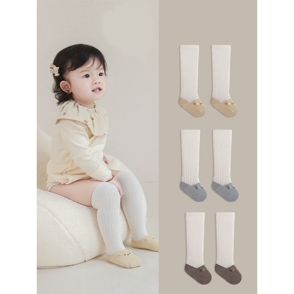 Tất vớ đùi cho bé trai bé gái nhiều mẫu họa tiết gấu dễ thương hàng NemoBaby cao cấp