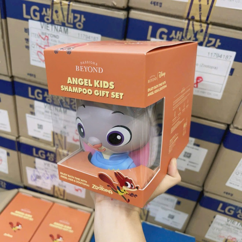 Set sữa tắm Beyond Angel Kids Body Wash Gift 1 Lít - Chính hãng LGVina có tem