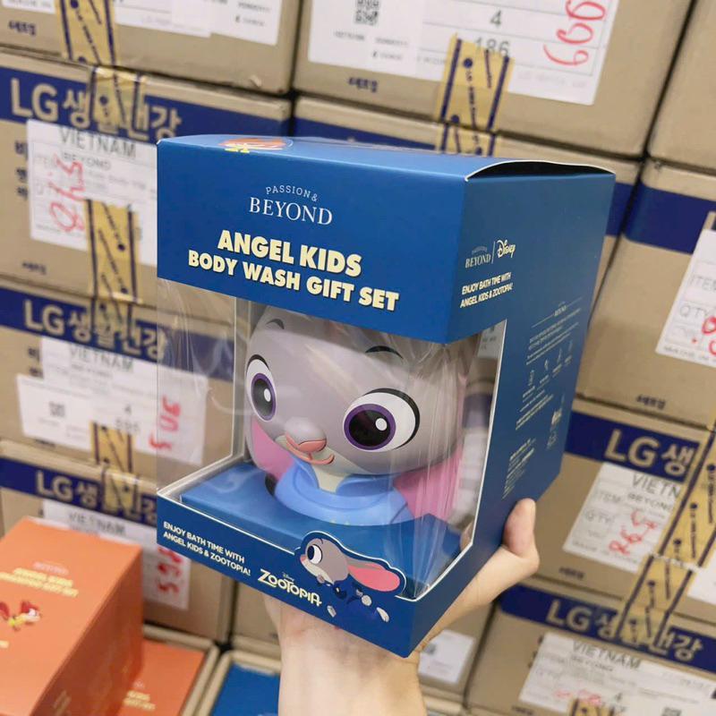 Set sữa tắm Beyond Angel Kids Body Wash Gift 1 Lít - Chính hãng LGVina có tem