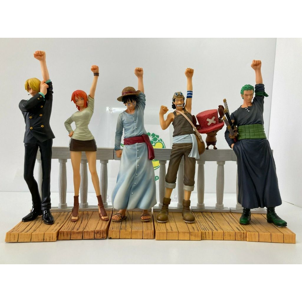 Mô hình One Piece chính hãng - Team Mũ Rơm - Dramatic Showcase ~1st Season~