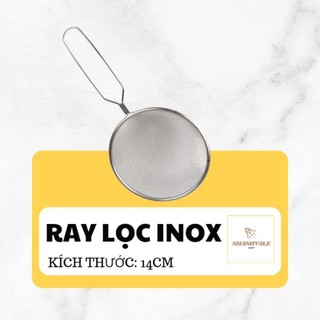Ray lọc inox 14cm