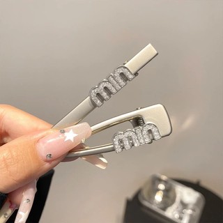 Kẹp Tóc Mái Đính Đá Lấp Lánh Phong Cách Hàn Quốc