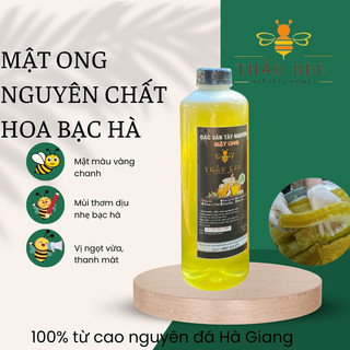 Mật ong Hoa Bạc Hà 1 Lít nguyên chất