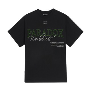 Áo thun form rộng paradox tay lỡ - unisex - in hình - accomplishment tee