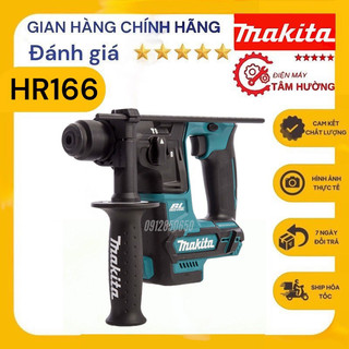 MÁY KHOAN BÊ TÔNG DÙNG PIN 12V MAKITA HR166 / HR140  - Thân máy chính hãng mới tách bộ