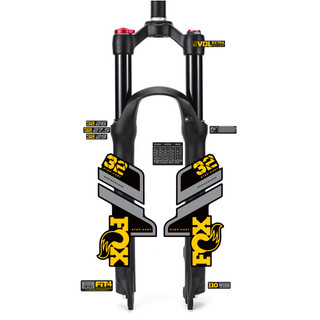 Tem decal dán phuộc xe đạp địa hình Fox performance 32 2022 | cheetahdecals.com