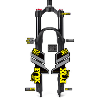 tem decal dán phuộc xe đạp địa hình Fox performance 32 2022 | cheetahdecals.com
