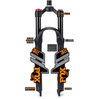 tem decal dán phuộc xe đạp địa hình Fox performance 32 2022 | cheetahdecals.com