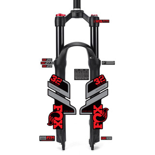 tem decal dán phuộc xe đạp địa hình Fox performance 32 2022 | cheetahdecals.com