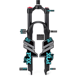 tem decal dán phuộc xe đạp địa hình Fox performance 32 2022 | cheetahdecals.com