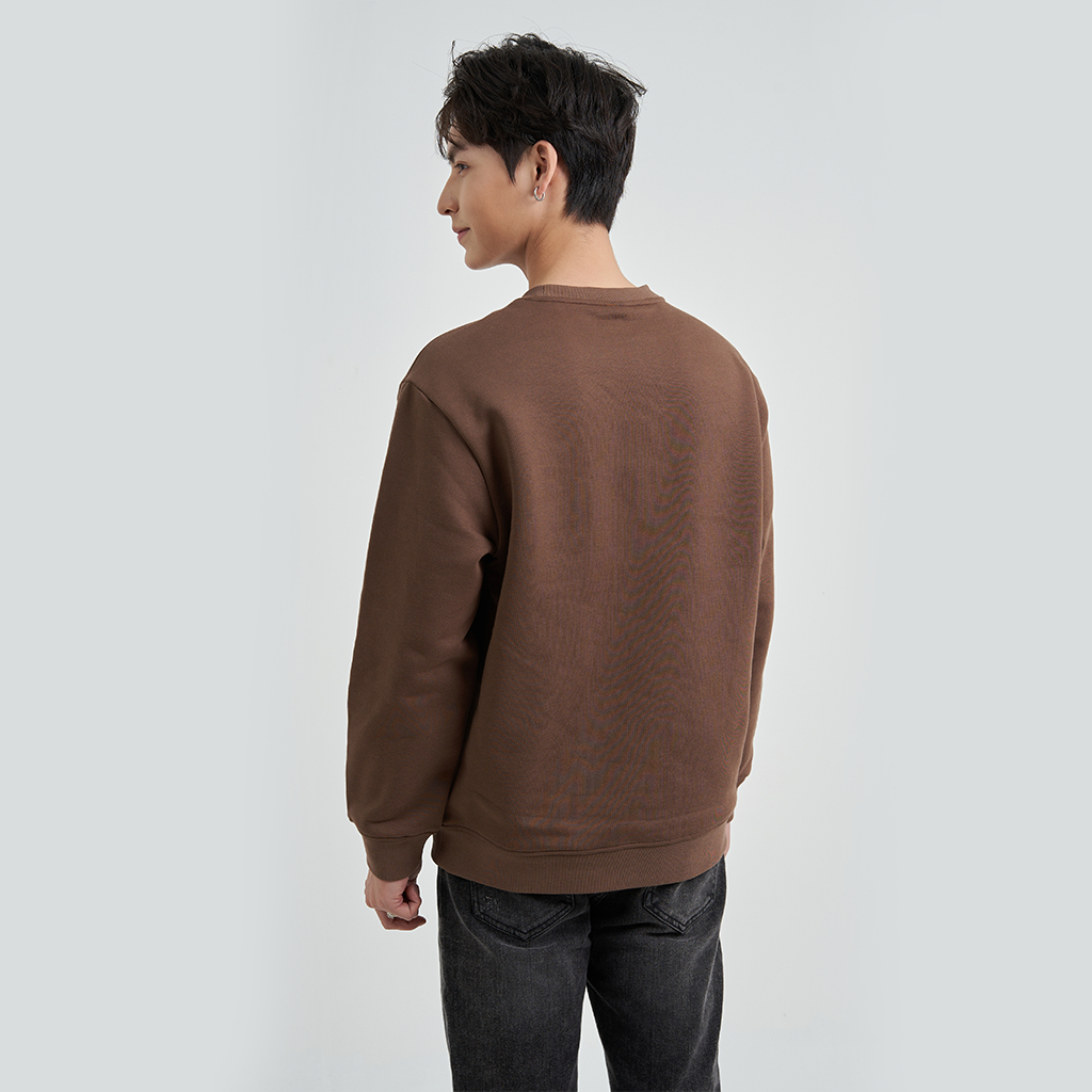 Áo Nỉ Nam Dài Tay Local Brand KRIK Form Classic Chất Liệu Nỉ Cao Cấp Họa Tiết Chữ Thêu Tạo Điểm Nhấn  AN4007