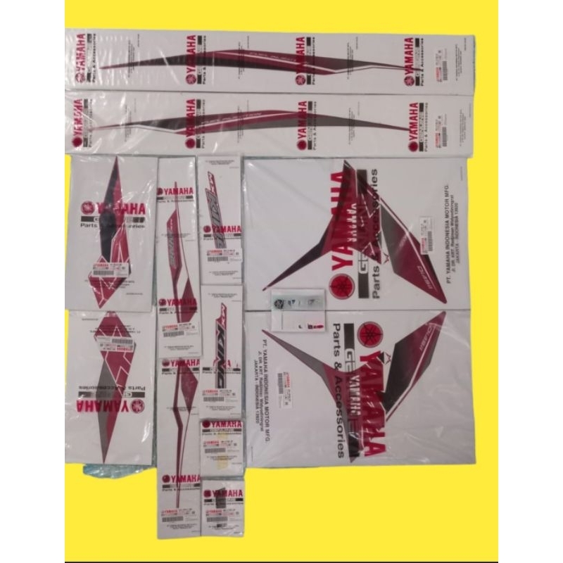 TEM MXKING 150 ĐỎ NHÁM UP EXCITER 150