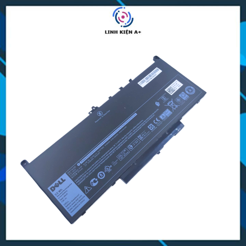 PIN Dell Latitude E7270 E7470 J60J5 7CJRC MC34Y 242WD GG4FM PDNM2 - BẢO HÀNH 06 THÁNG - LỖI ĐỔI MỚI