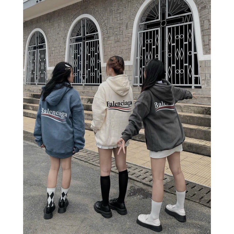 Áo hoodie balen mùa đông nam nữ local brand nỉ bông unisex khoác hàn quốc chữ đỏ L66 Nasa Space