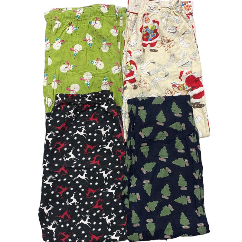 Quần FLANNEL 2hand Mỹ Hình NOEL