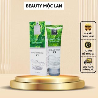 Sữa rửa mặt - trà xanh a cosmetics x2,green tea - cleansing foam a cosmetics 125ml.