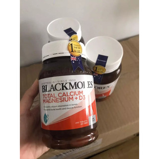 Viên uống Total Calcium & Magnesium + D3 Blackmores Úc bổ sung Canxi, Magie, D3, hỗ trợ xương khớp - 200 viên