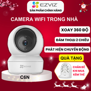 Camera WiFi Trong Nhà Ezviz C6N 2MP 1080P / 4MP 2K Siêu Net - Xoay 360 độ Chính Hãng