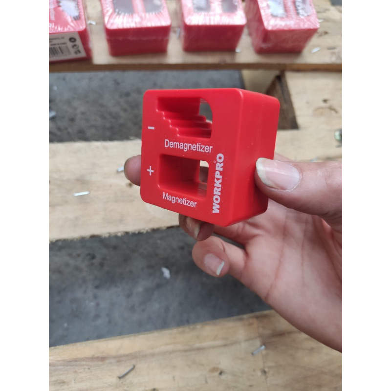 Cục khử từ nạp từ cho tua vít (hàng tốt) WORKPRO WP221064