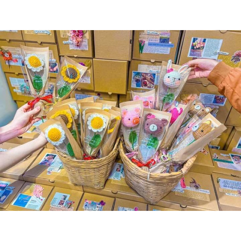 Lẻ hoa len nhiều loại