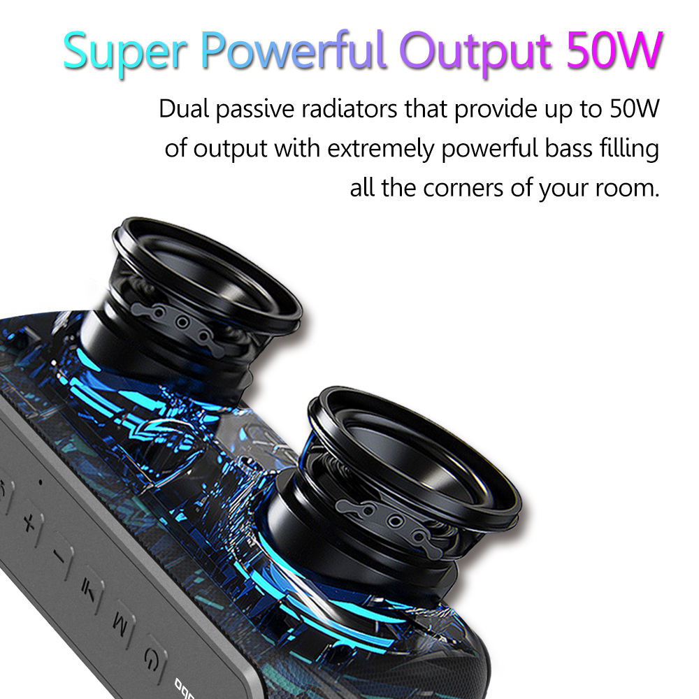 Loa Bluetooth 5.0 Siêu Trầm Xdobo X7 50W - DSP - TWS - chống nước IPX5 Xdobo X7