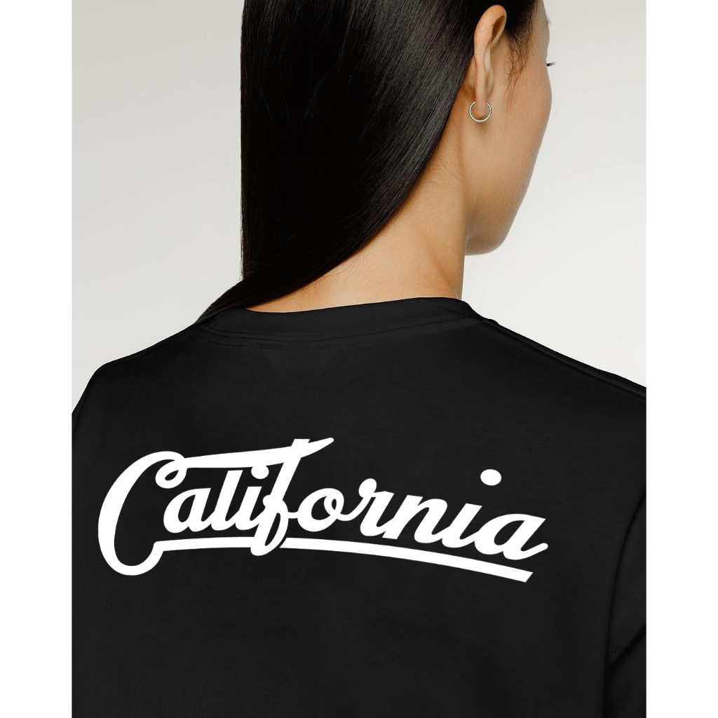 Áo thun Eddie California Black/White 250gsm