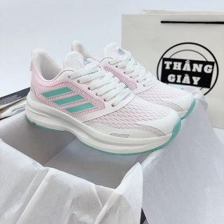 Giày thể thao nữ thắng giày a127 trắng hồng xanh