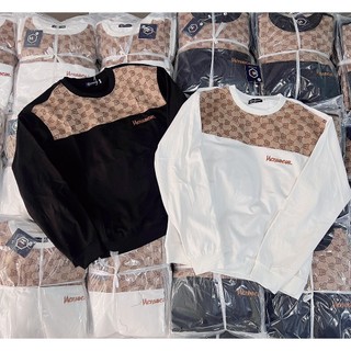 SALE (79k) Áo nỉ thu đông tay dài chất vải nỉ dày dặn co dãn vá vải thêu Menswear mẫu mới rất đẹp hàng shop PVT FASHION