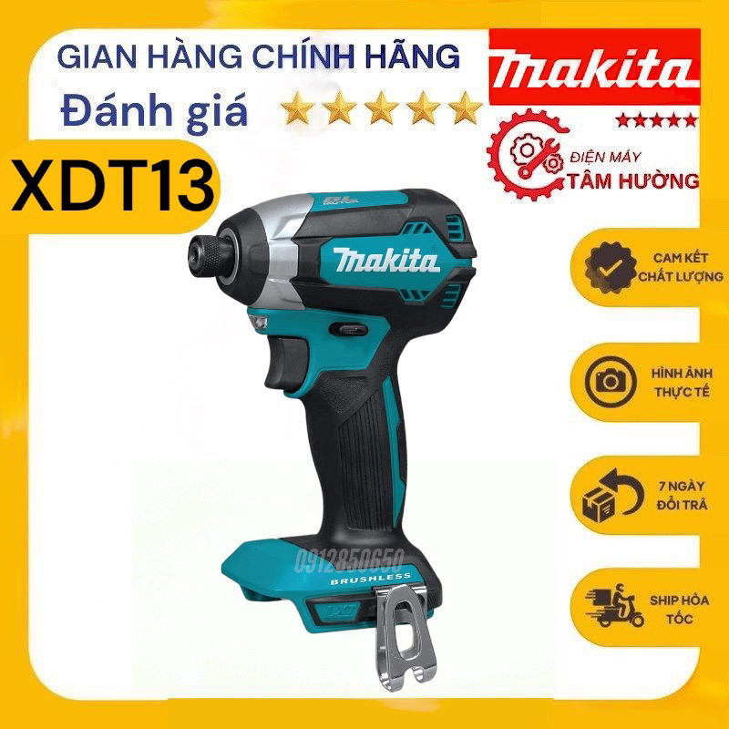 Máy bắn vít 18v Makita xdt13 - Hàng new nhập USA 100%