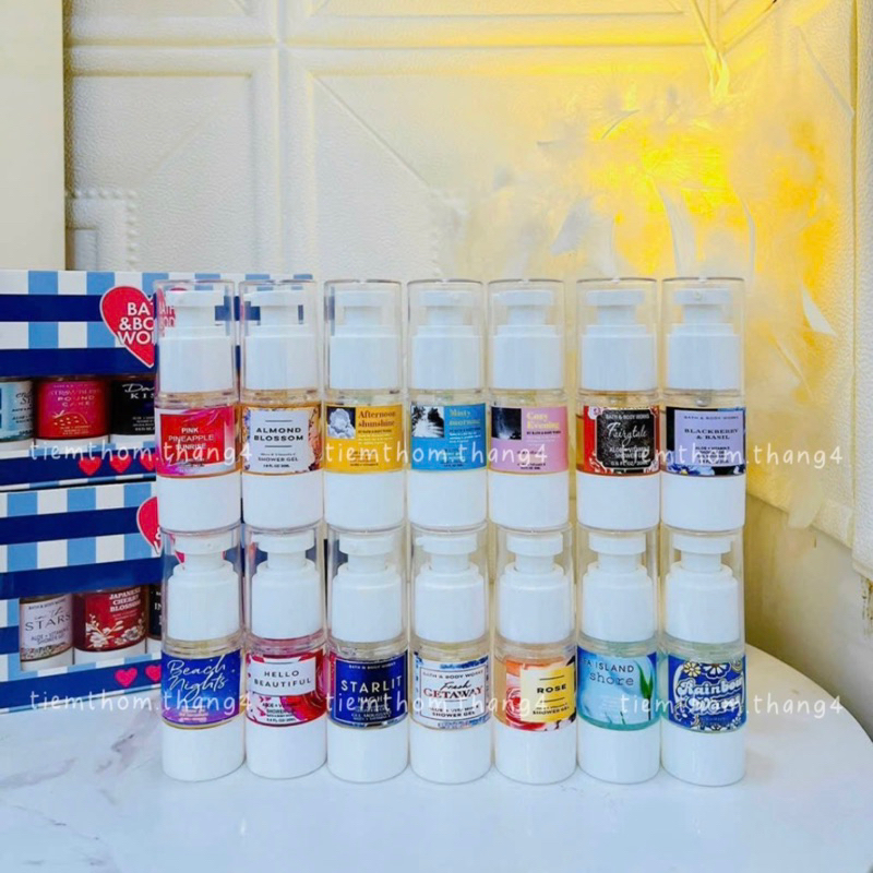 •𝐌𝐚̂̃𝐮 𝐭𝐡𝐮̛̉ 𝐒𝐔̛̃𝐀 𝐓𝐀̆́𝐌 𝐧𝐮̛̃ 𝟐𝟎𝐦𝐥• Bath & Body Works - Body Wash