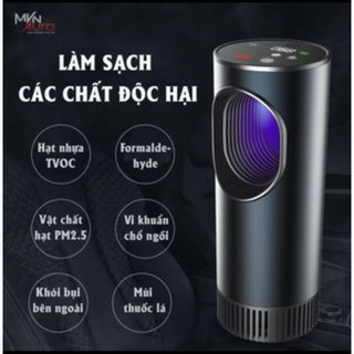 Máy lọc không khí ô-tô-khử mùi-cân bằng lượng không khí-diệt khuẩn trên xe, bảo hành 24 tháng
