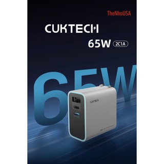 Củ sạc nhanh Cuktech 67W 15C 3 cổng 2C1A PD PPS QC3+