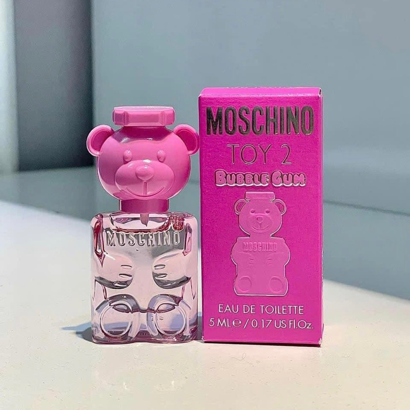 Nước Hoa Mini Nữ Moschino Toy 2 Bubble Gum EDT 5ml