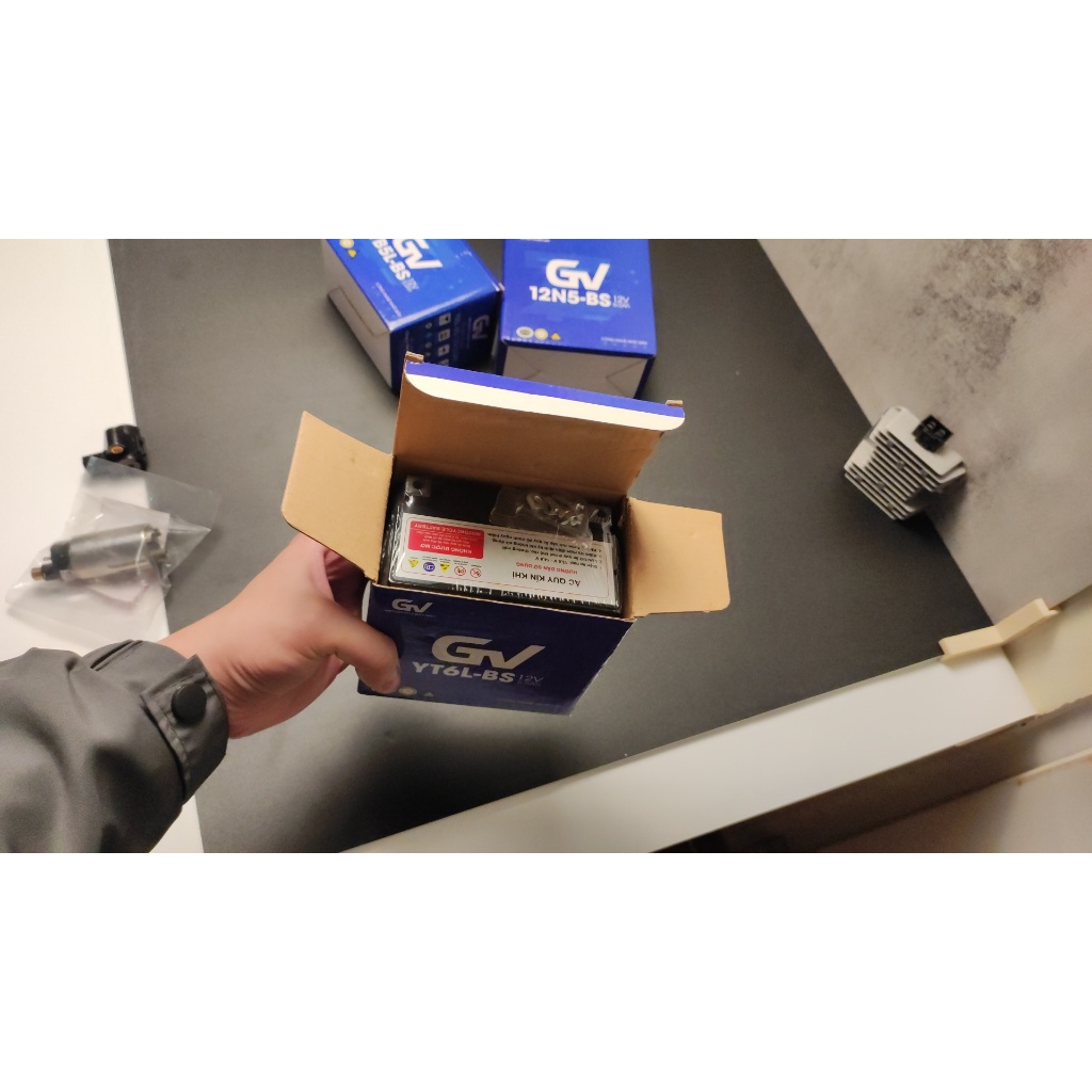 BÌNH ĐIỆN , BÌNH ÁC QUY GV 12G5-BS 12V 5A-6A