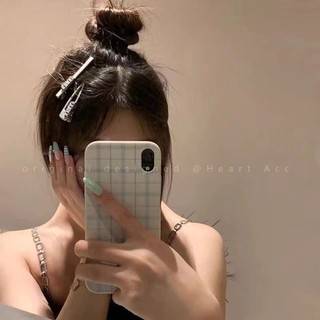 Kẹp Tóc Mái Đính Đá Lấp Lánh Phong Cách Hàn Quốc