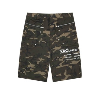 Quần short kaki ống rộng hoạ tiết camo | 18plus camo jorts