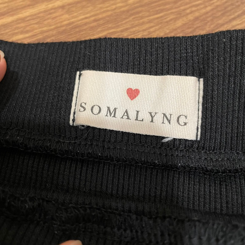 Lyz skirt - Váy thun gân dài xẻ tà - Somalyng.studio